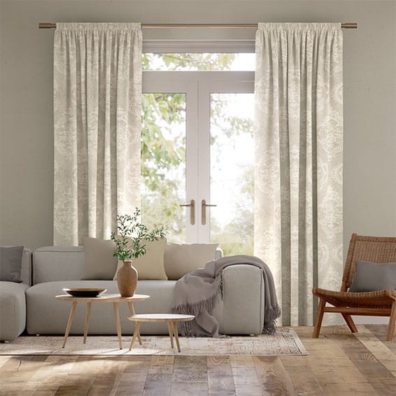 Chantilly Natural Curtains