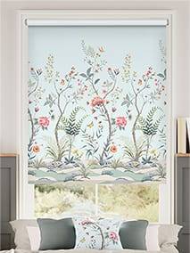 Twist2Go Chinoiserie Duck Egg Roller Blind thumbnail image