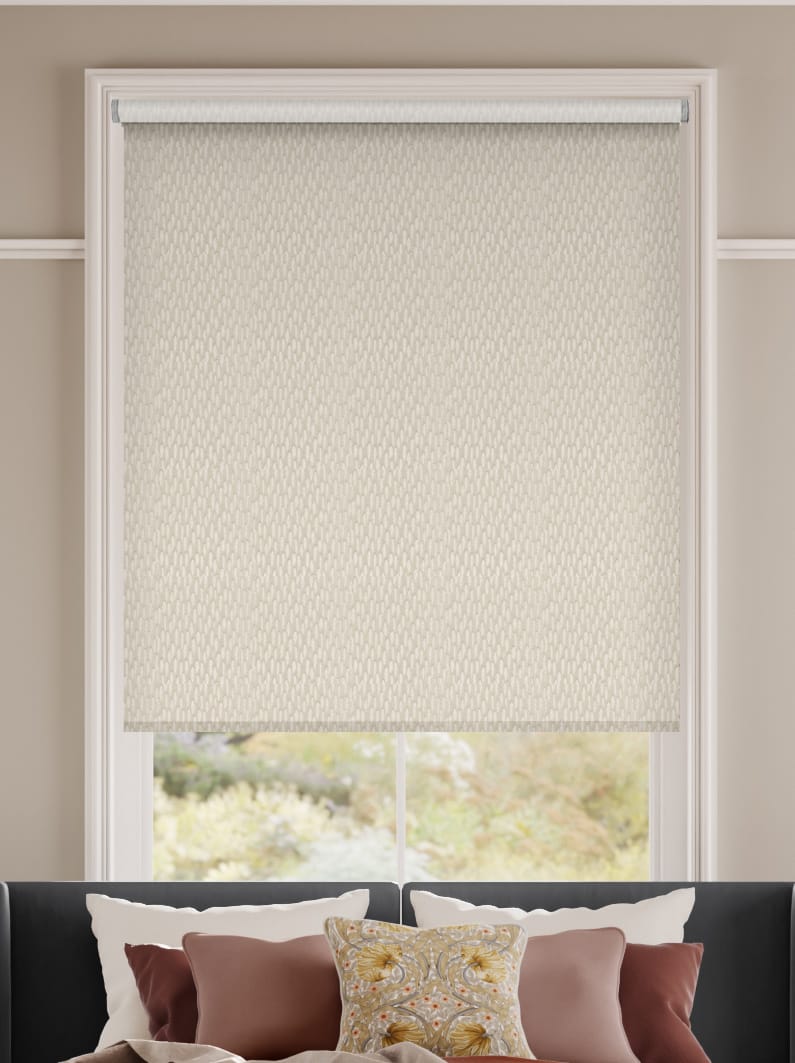 Choices Alcyone White Gold Roller Blind thumbnail image