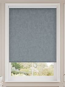 Twist2Go Choices Alva Blue Grey Roller Blind thumbnail image