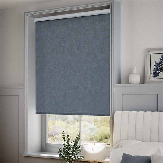 Choices Alva Yale Blue Roller Blind