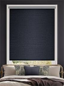 Twist2Go Choices Ansari Faux Silk Midnight Roller Blind thumbnail image