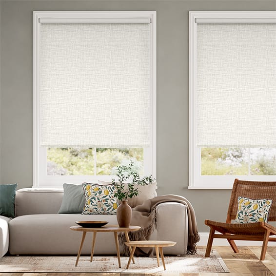 Choices Arlo Wisp White  Roller Blind