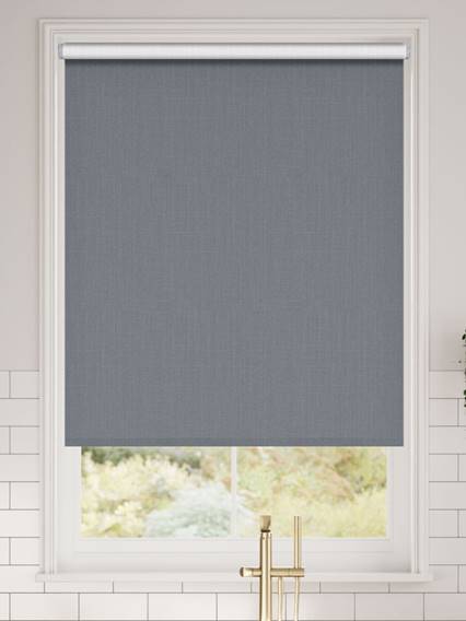 Choices Averley Blue Grey Roller Blind thumbnail image