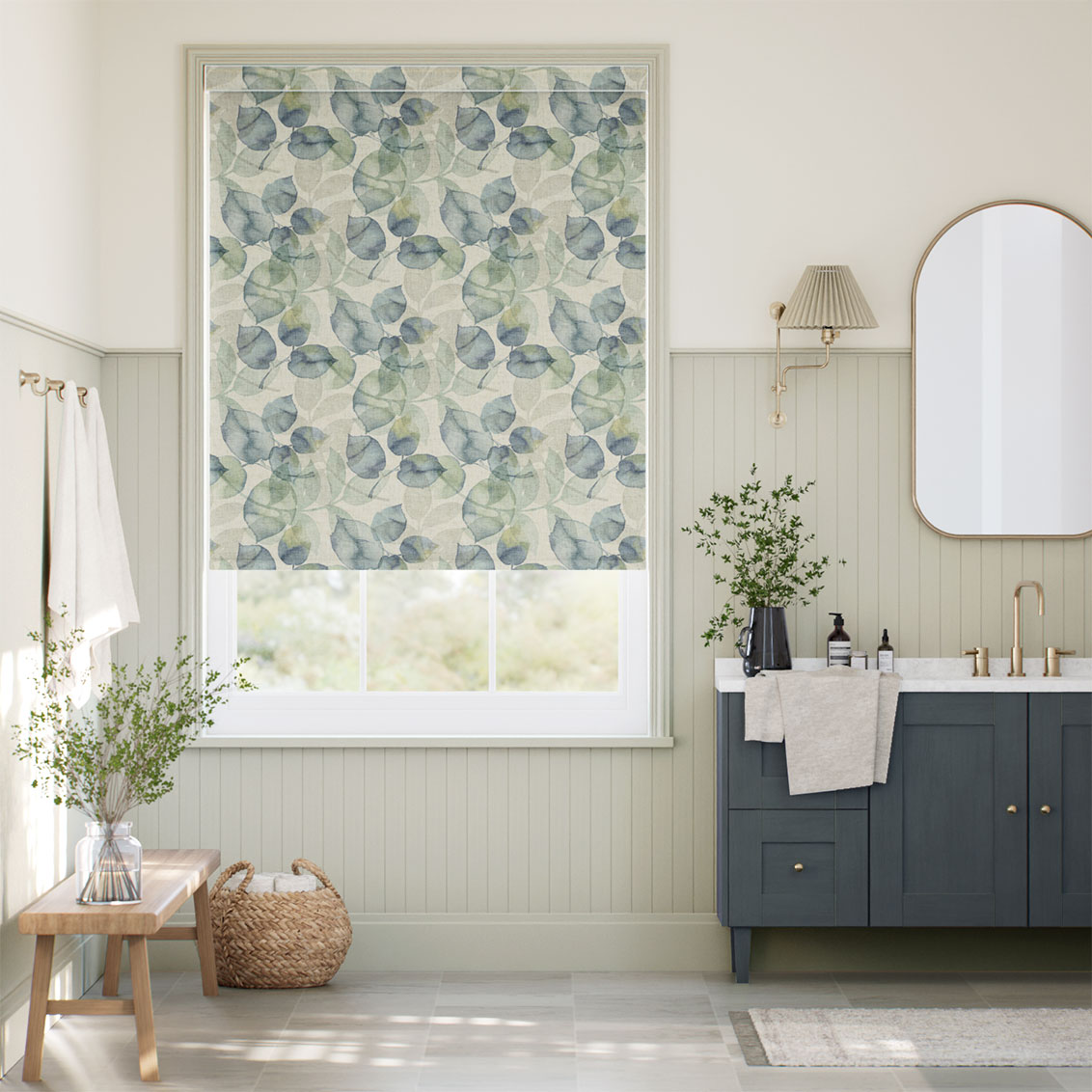 Choices Blakely Linen Vintage Mineral Roller Blind