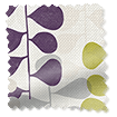 Twist2Go Choices Blooming Meadow Linen Amethyst Roller Blind swatch image