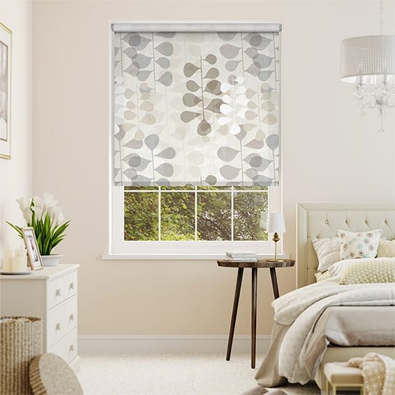 Choices Blooming Meadow Linen Neutral Roller Blind