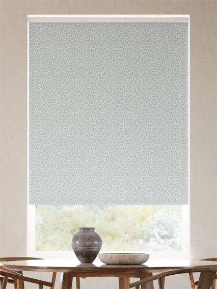 Choices Carina Jacquard Winter Blue Roller Blind thumbnail image