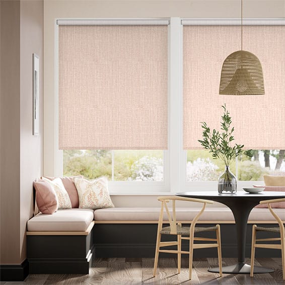 Electric Choices Cavendish Warm Blush Roller Blind