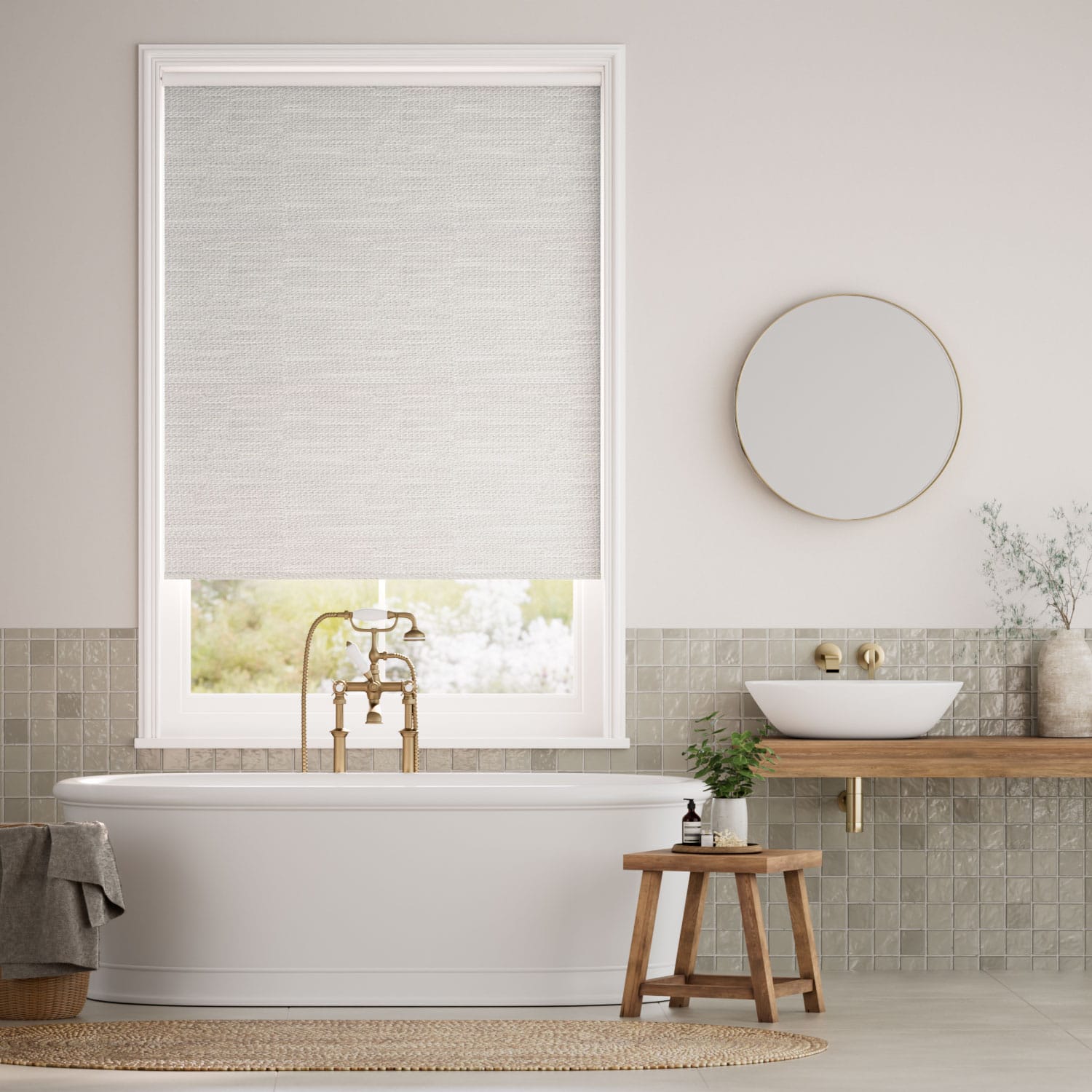 Choices Cleo Chalk Roller Blind