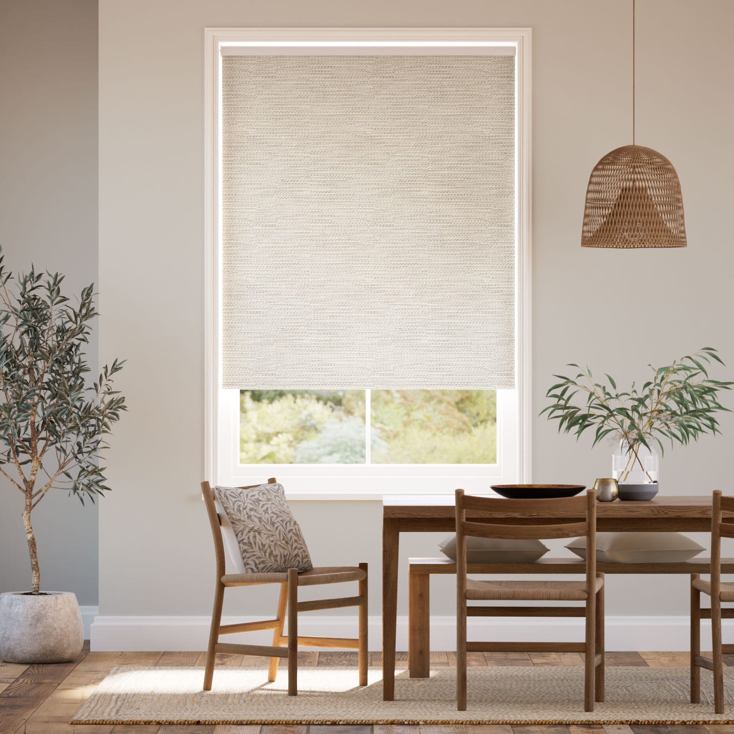 Choices Cleo Limestone Roller Blind