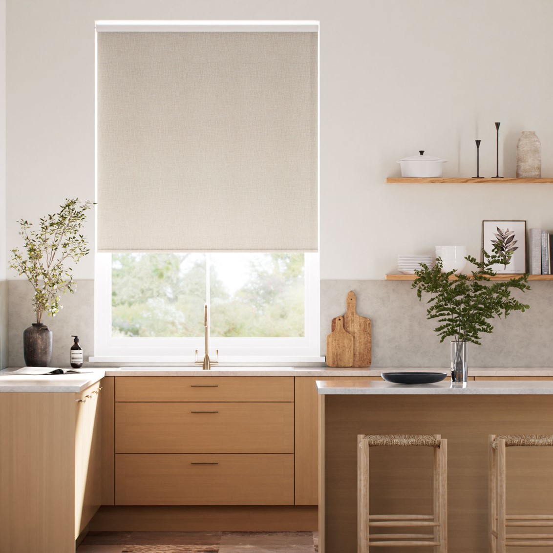 Choices Columbia Biscuit Roller Blind