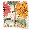 Twist2Go Choices Dahlia and Chrysanthemum Yellow Roller Blind swatch image