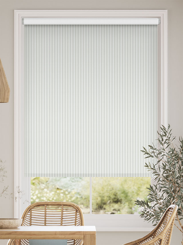 Choices Devon Stripe Dove Roller Blind thumbnail image