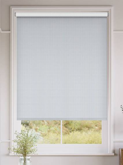 Choices Devon Stripe Ocean Blue Roller Blind thumbnail image