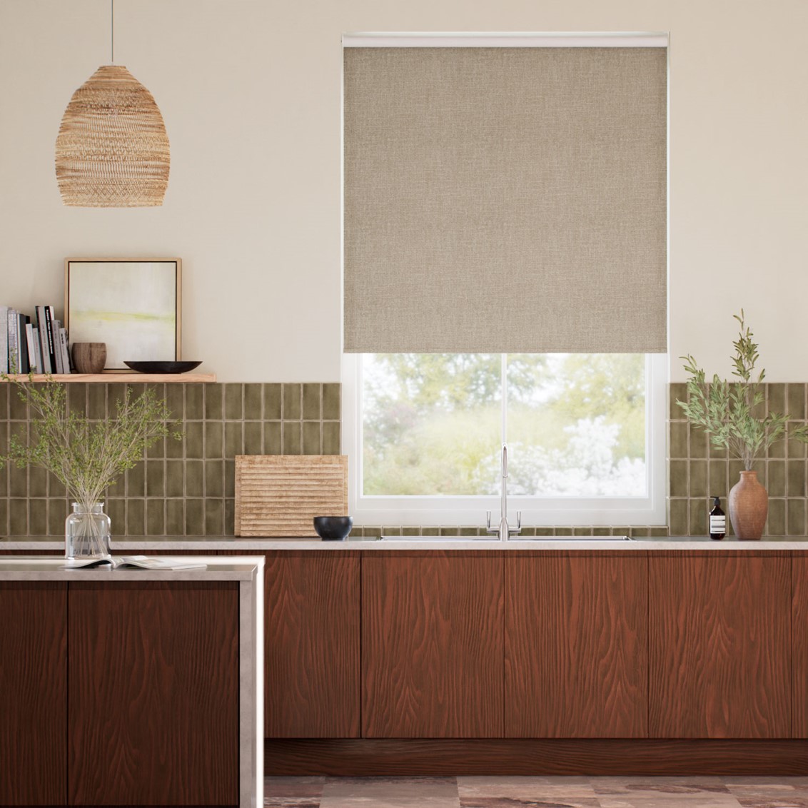 Choices Lydia Almond Roller Blind