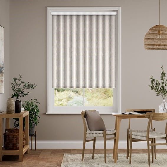 Choices Ella Stripe Cappuccino  Roller Blind