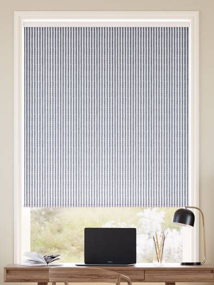 Choices Ella Stripe Navy Roller Blind thumbnail image