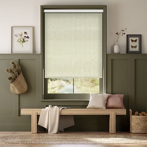 Choices Ella Stripe Pistachio Roller Blind