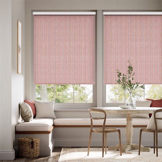 Choices Ella Stripe Strawberry Roller Blind