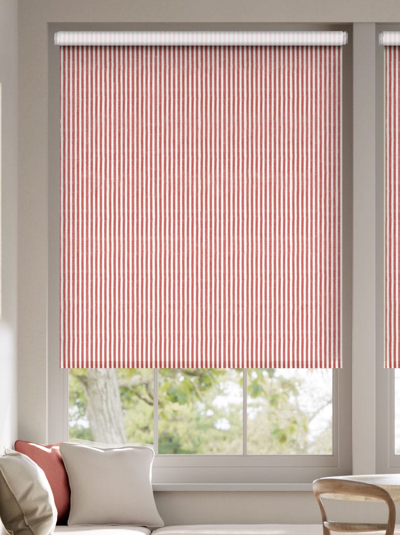 Choices Ella Stripe Strawberry Roller Blind thumbnail image