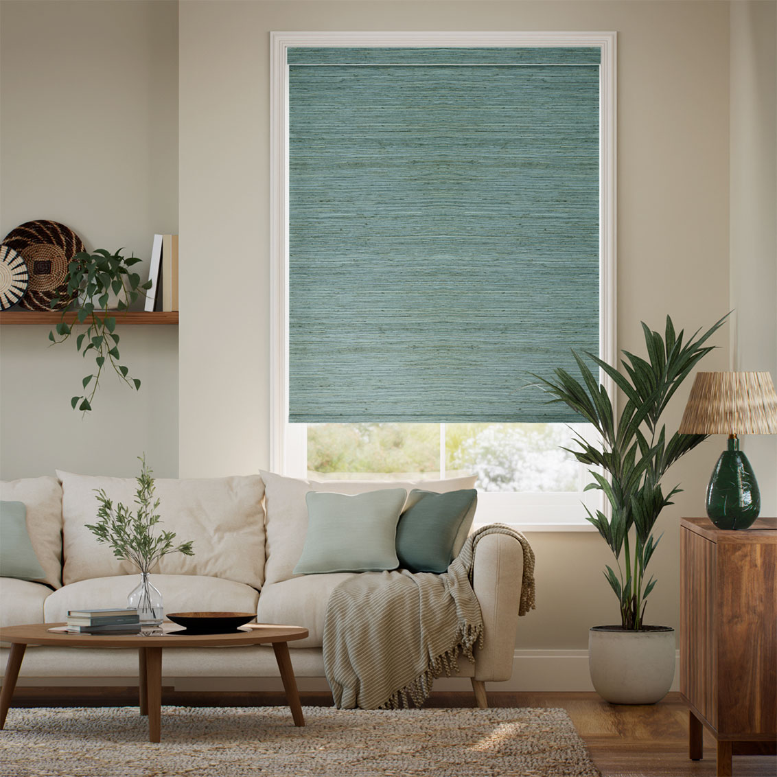 Choices Emilio Aqua Roller Blind