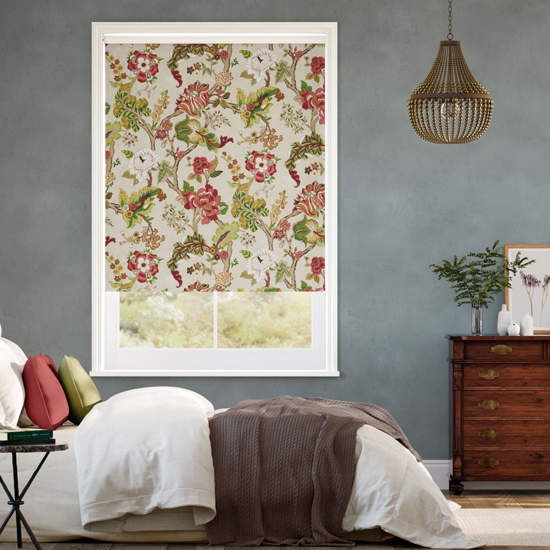 Fusang Tree Rouge Sage Roller Blind