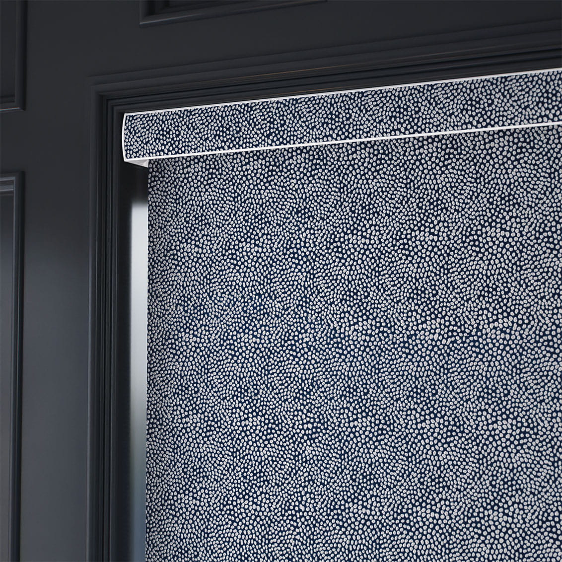 Choices Himalayas Navy Roller Blind