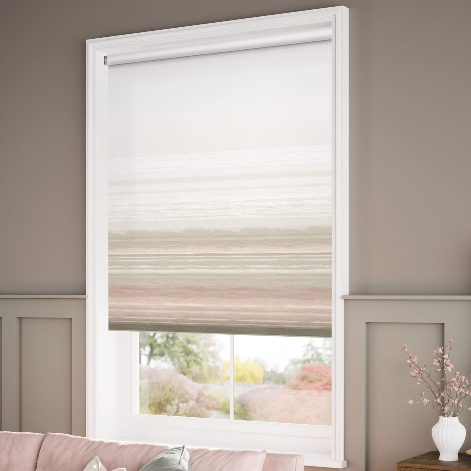 Choices Horizon Blush Roller Blind