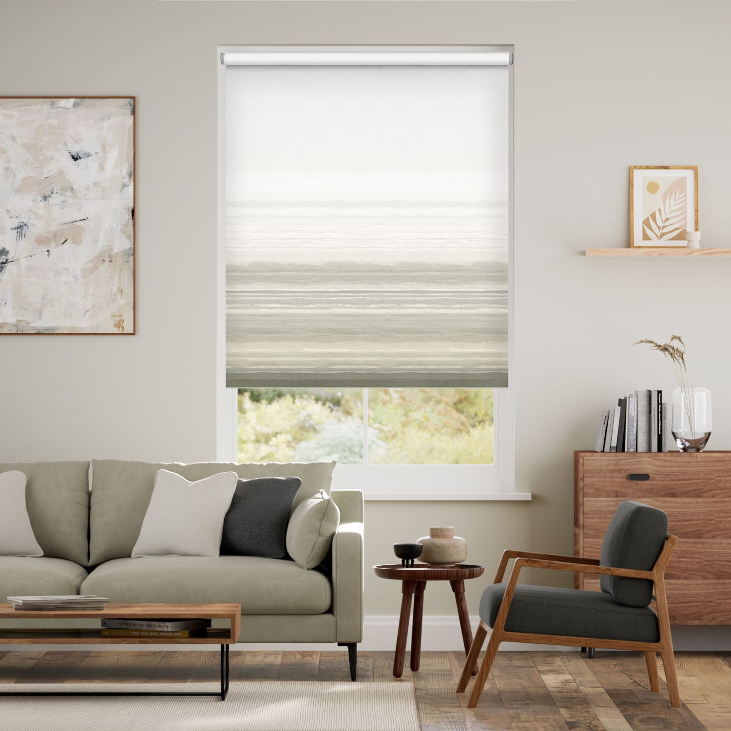 Twist2Go Choices Horizon Stone Roller Blind