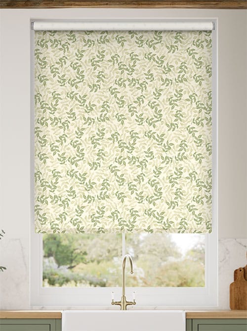 Choices Large Rosehip Leaf Light Green Roller Blind thumbnail image