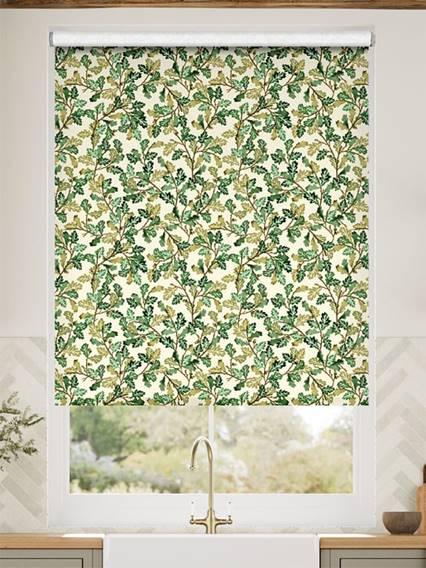 Choices Oak Green Roller Blind thumbnail image