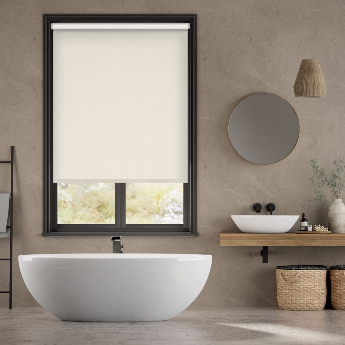 Twist2Go Choices Penrith Cream  Roller Blind