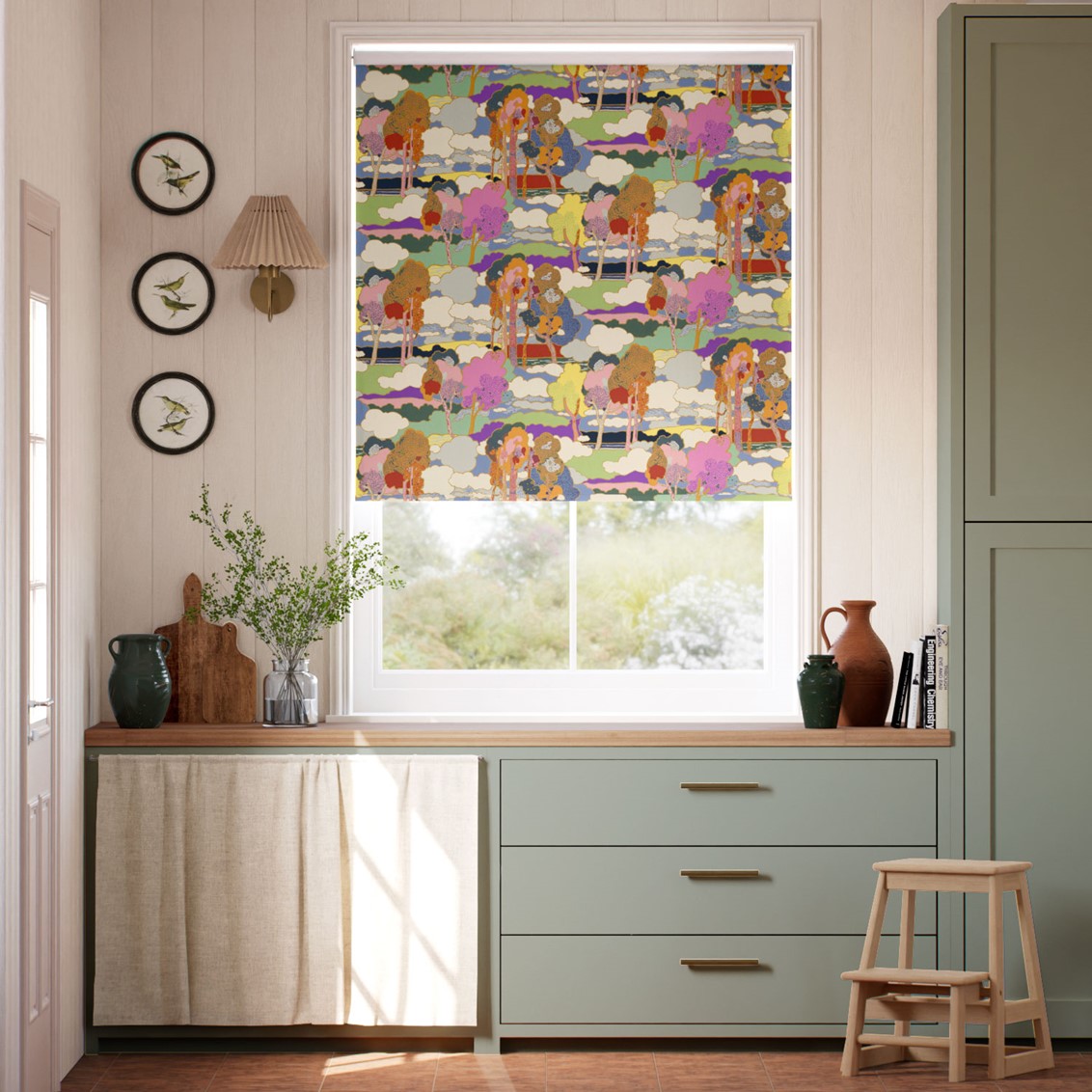 Prospect Road Dusk Roller Blind