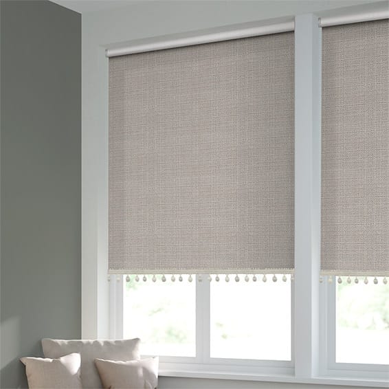 Choices Quintessence Paloma & Stone Trimmed Roller Blind