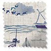 Twist2Go Choices Shoreline Toile Blue Roller Blind swatch image