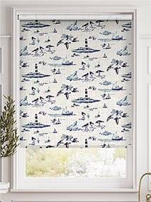 Twist2Go Choices Shoreline Toile Blue Roller Blind thumbnail image