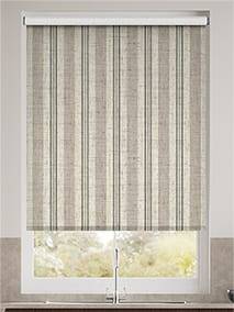 Electric Choices Truro Stripe Linen Sandstone Roller Blind thumbnail image