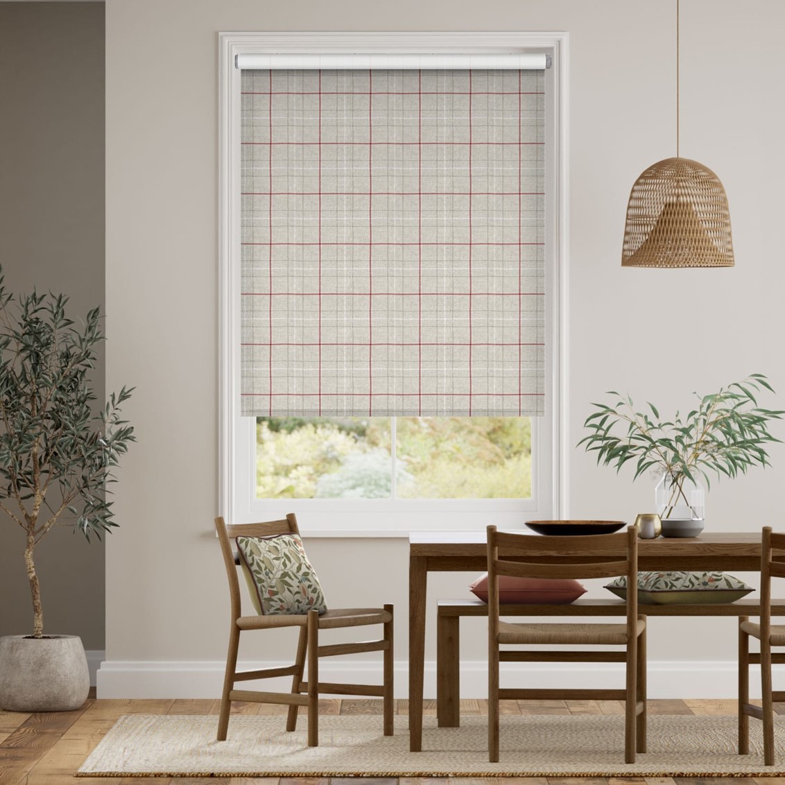 Choices Washington Crimson Roller Blind