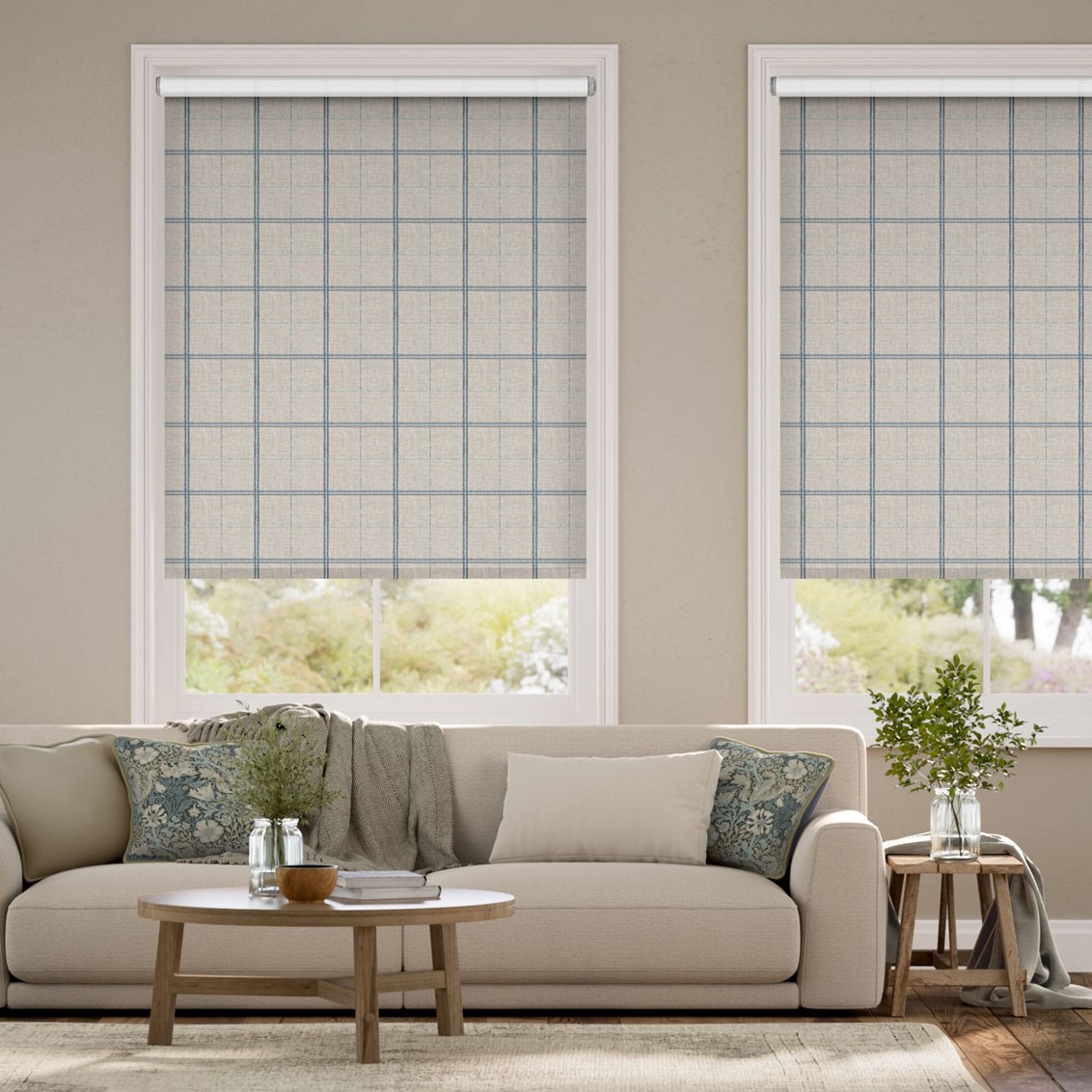 Choices Washington Still Blue Roller Blind