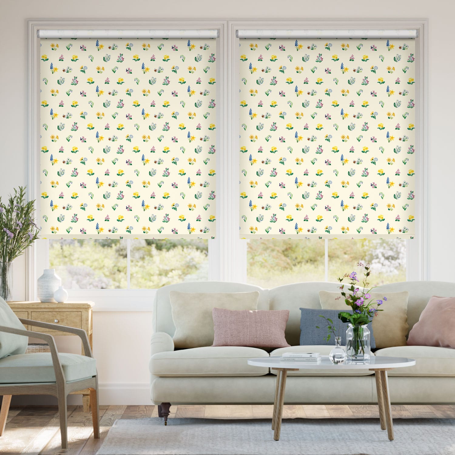 Choices Wildflowers Multi Roller Blind