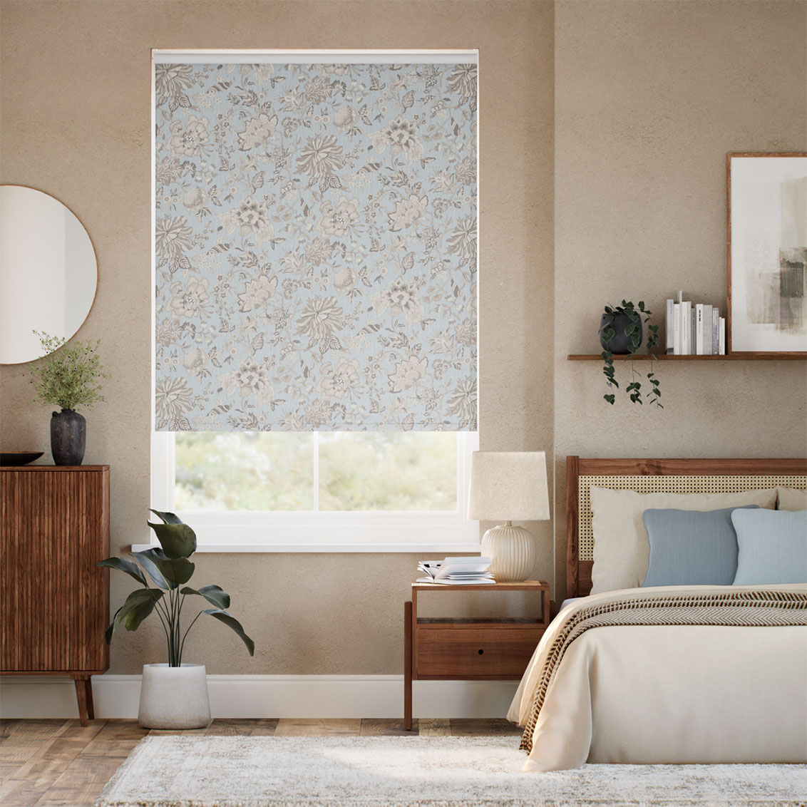 Christelle Powder Roller Blind