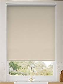 Electric Chromium Thermal Blackout Biscuit Roller Blind thumbnail image