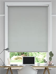 Chromium Thermal Blackout Fossil Grey Roller Blind thumbnail image