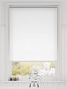 Twist2Go Chromium Thermal Blackout Satin White Roller Blind thumbnail image