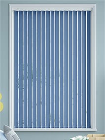 City Admiral Blue Vertical Blind thumbnail image