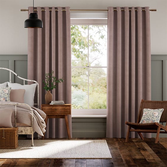 Clarence Antique Blush Curtains
