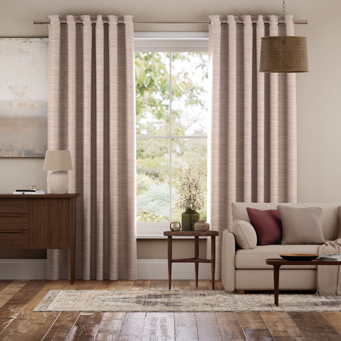 Cleo Bronze Curtains