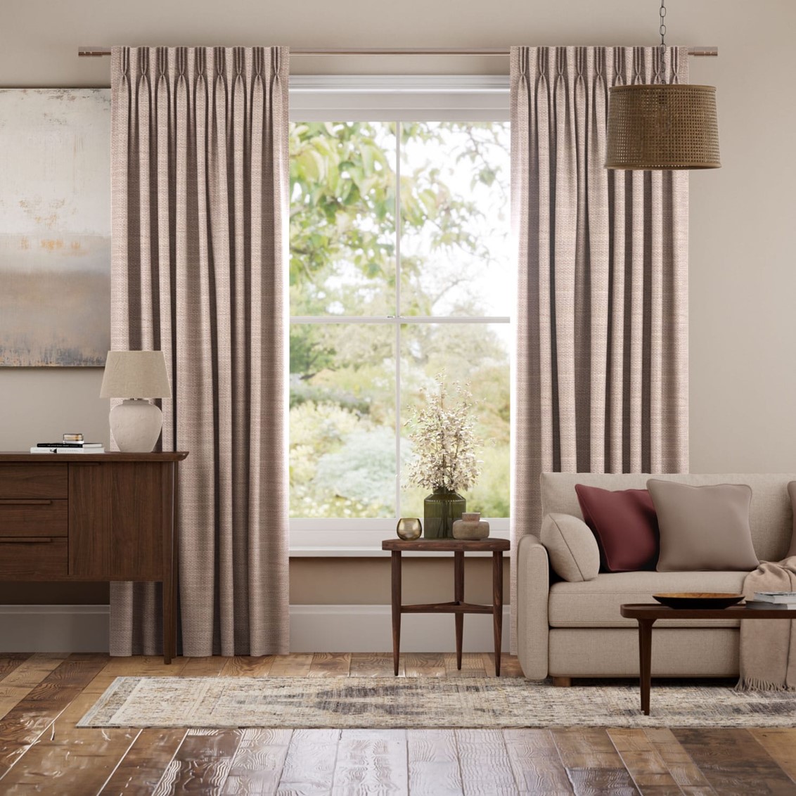 Cleo Bronze Curtains