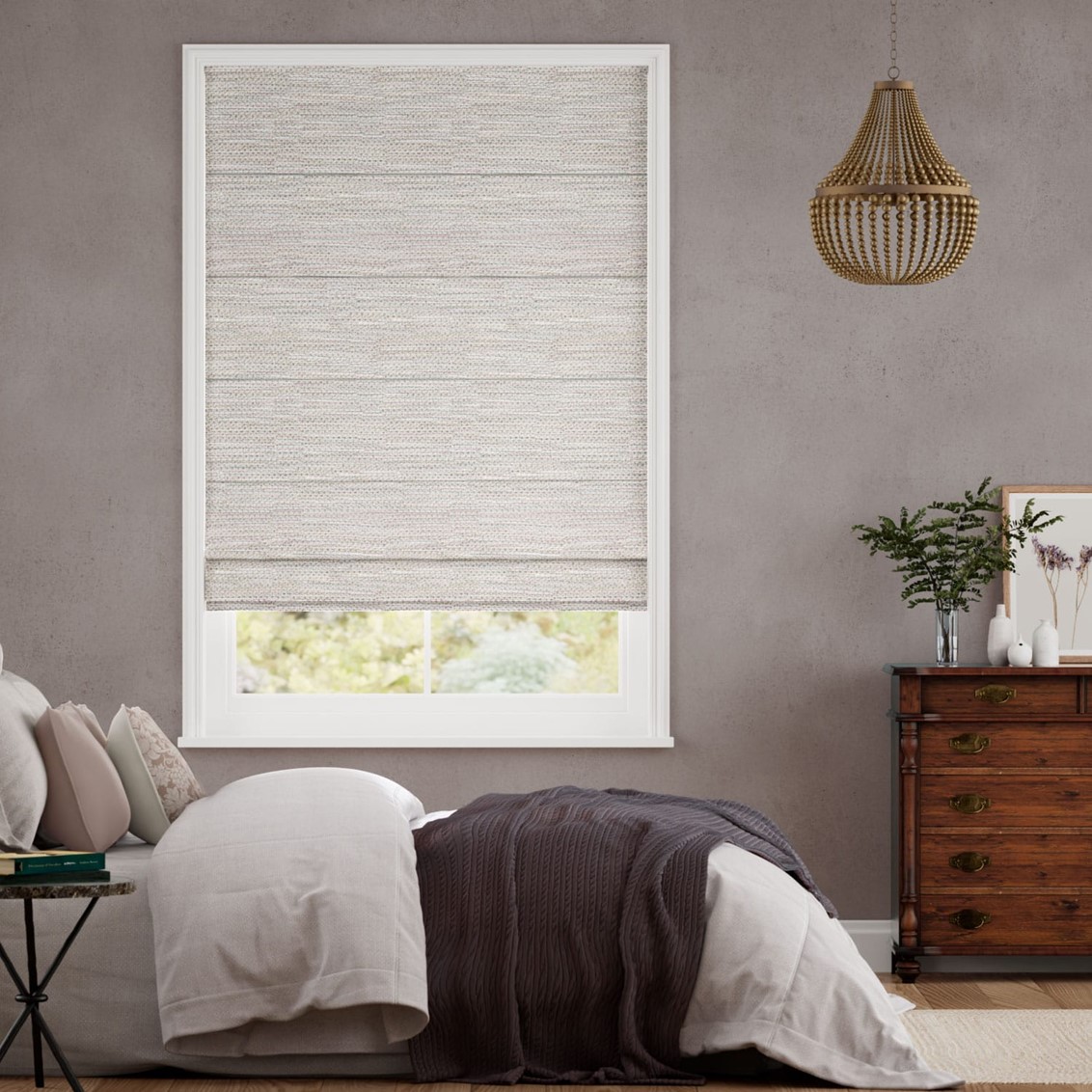 Cleo Heather Roman Blind